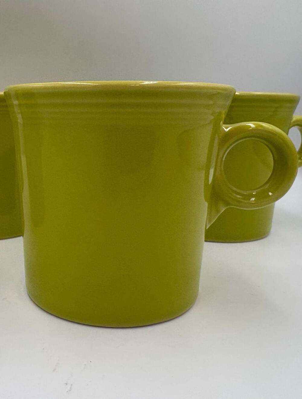 Fiestaware lemongrass coffee mugs | set of 6 Homer Laughlin China Co.